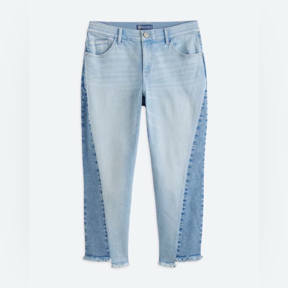 Democracy Ab Solution High Rise Straight Leg Jean in Indigo - Size 16 (NWT)